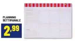 Risparmio Casa Planning settimanale offerta