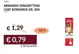 Prezzemolo e Vitale Armando spaghettoni chef borghese offerta