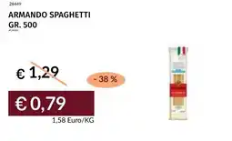 Prezzemolo e Vitale Armando spaghetti offerta