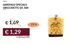 Prezzemolo e Vitale Garofalo speciale orecchiette offerta