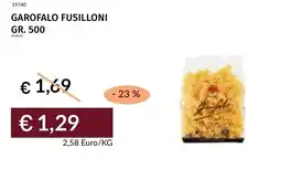 Prezzemolo e Vitale Garofalo fusilloni offerta