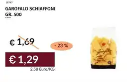 Prezzemolo e Vitale Garofalo schiaffoni offerta