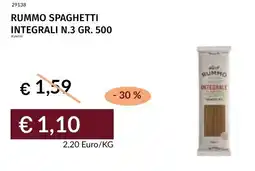 Prezzemolo e Vitale Rummo spaghetti integrali N.3 offerta