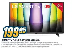 Sinergy LG SMART TV FULL HD 32" 32LQ63006LA offerta