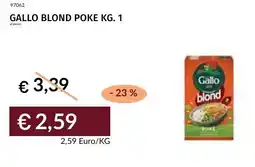 Prezzemolo e Vitale Gallo blond poke offerta