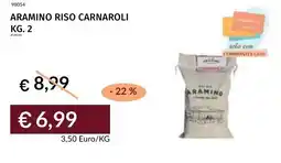 Prezzemolo e Vitale Aramino riso carnaroli offerta
