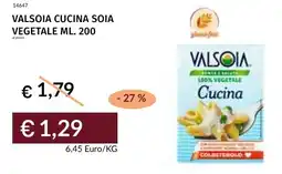 Prezzemolo e Vitale Valsoia cucina soia vegetale offerta
