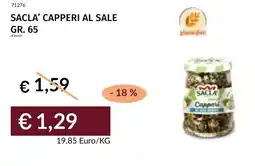 Prezzemolo e Vitale Sacla' capperi al sale offerta