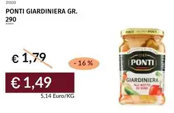 Prezzemolo e Vitale Ponti giardiniera offerta