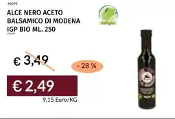 Prezzemolo e Vitale Alce nero aceto balsamico di modena IGP bio offerta