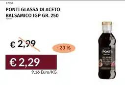 Prezzemolo e Vitale Ponti glassa di aceto balsamico IGP offerta
