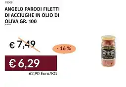 Prezzemolo e Vitale Angelo parodi filetti di acciughe in olio di oliva offerta