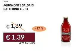 Prezzemolo e Vitale Agromonte salsa di datterino offerta