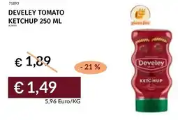 Prezzemolo e Vitale Develey tomato ketchup offerta