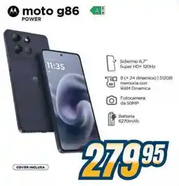 Sinergy motorola moto g86 power offerta