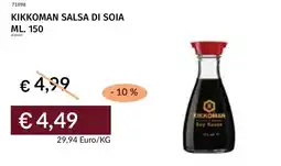 Prezzemolo e Vitale Kikkoman salsa di soia offerta