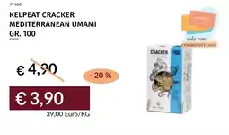Prezzemolo e Vitale Kelpeat cracker mediterranean umami offerta