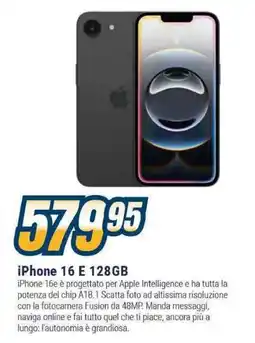 Sinergy iPhone 16 E 128 GB offerta