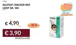 Prezzemolo e Vitale Kelpeat cracker red loop offerta