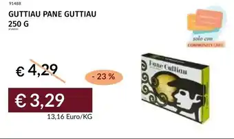 Prezzemolo e Vitale Guttiau pane guttiau offerta