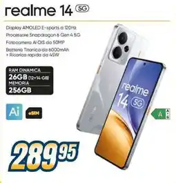 Sinergy realme 14 5G offerta