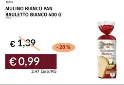 Prezzemolo e Vitale Mulino bianco pan bauletto bianco offerta