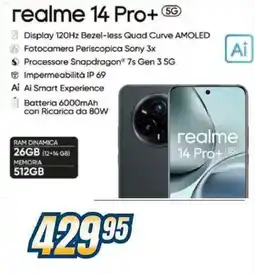 Sinergy realme 14 Pro+ 5G offerta