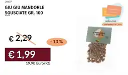 Prezzemolo e Vitale Giu giu mandorle sgusciate offerta