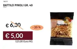 Prezzemolo e Vitale Dattilo pinoli offerta