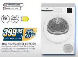 Sinergy BEKO ASCIUGATRICE BMT83EW offerta