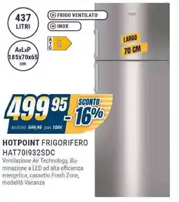 Sinergy HOTPOINT FRIGORIFERO HAT701932SDC offerta