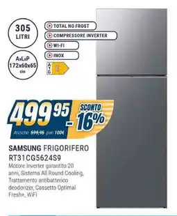 Sinergy SAMSUNG FRIGORIFERO RT31CG5624S9 offerta