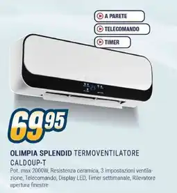 Sinergy Olimpia splendid termoventilatore caldoup-t offerta