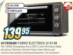 Sinergy G3 FERRARI FORNO ELETTRICO G10148 offerta