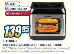 Sinergy G3 FERRARI FRIGGITRICE AD ARIA MULTIFUNZIONE G10187 offerta