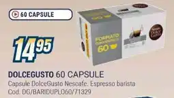 Sinergy Dolcegusto 60 capsule offerta
