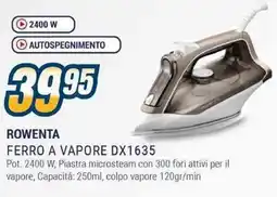 Sinergy ROWENTA FERRO A VAPORE DX1635 offerta