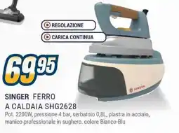 Sinergy SINGER FERRO A CALDAIA SHG2628 offerta