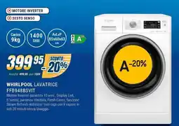 Sinergy WHIRLPOOL LAVATRICE FFB948BSVIT offerta