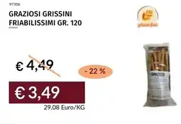 Prezzemolo e Vitale Graziosi grissini friabilissimi offerta