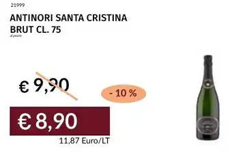 Prezzemolo e Vitale Antinori santa cristina brut offerta