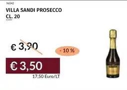 Prezzemolo e Vitale Villa sandi prosecco offerta