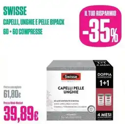 Medi-Market Swisse capelli, unghie e pelle bipack offerta