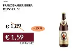 Prezzemolo e Vitale Franziskaner birra weiss offerta
