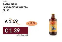 Prezzemolo e Vitale Raffo birra lavorazione grezza offerta