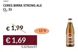 Prezzemolo e Vitale Ceres birra strong ale offerta