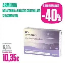 Medi-Market Armonia melatonina a rilascio controllato 120 compresse offerta