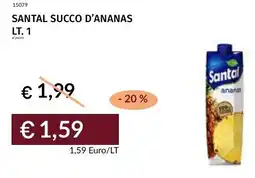 Prezzemolo e Vitale Santal succo d'ananas offerta