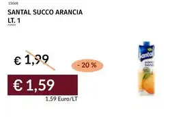 Prezzemolo e Vitale Santal succo arancia offerta