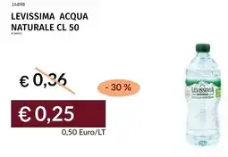 Prezzemolo e Vitale Levissima acqua naturale offerta